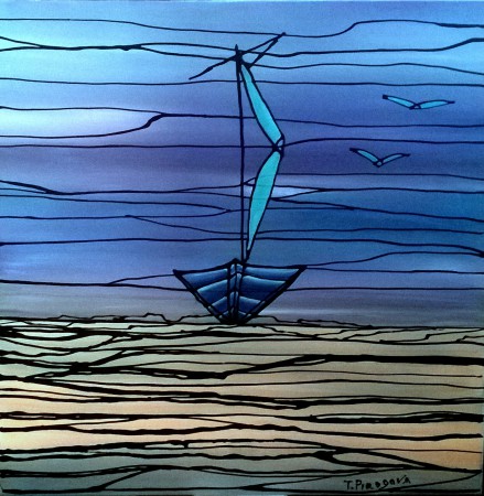 la mer,un voilier,un bateau,le désert,les montagnes,les oiseaux,les mouettes